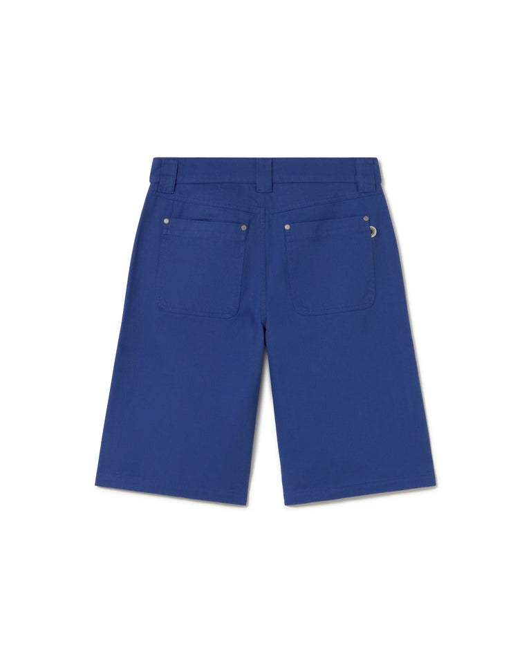 Short azul Tracey sostenible- silueta 3