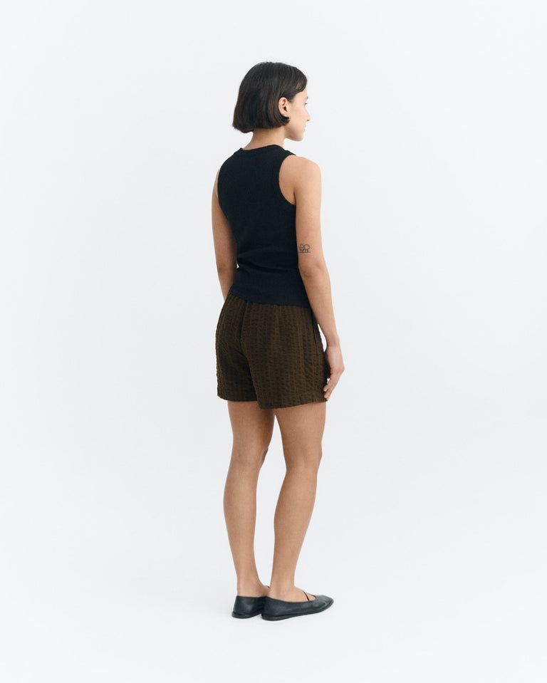 Tank top negro Juliette sostenible - 4