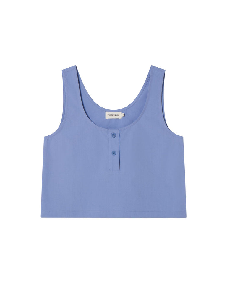 Top azul Justine sostenible-silueta-1