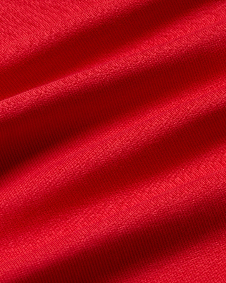 Top rojo Harriet sostenible - silueta 3