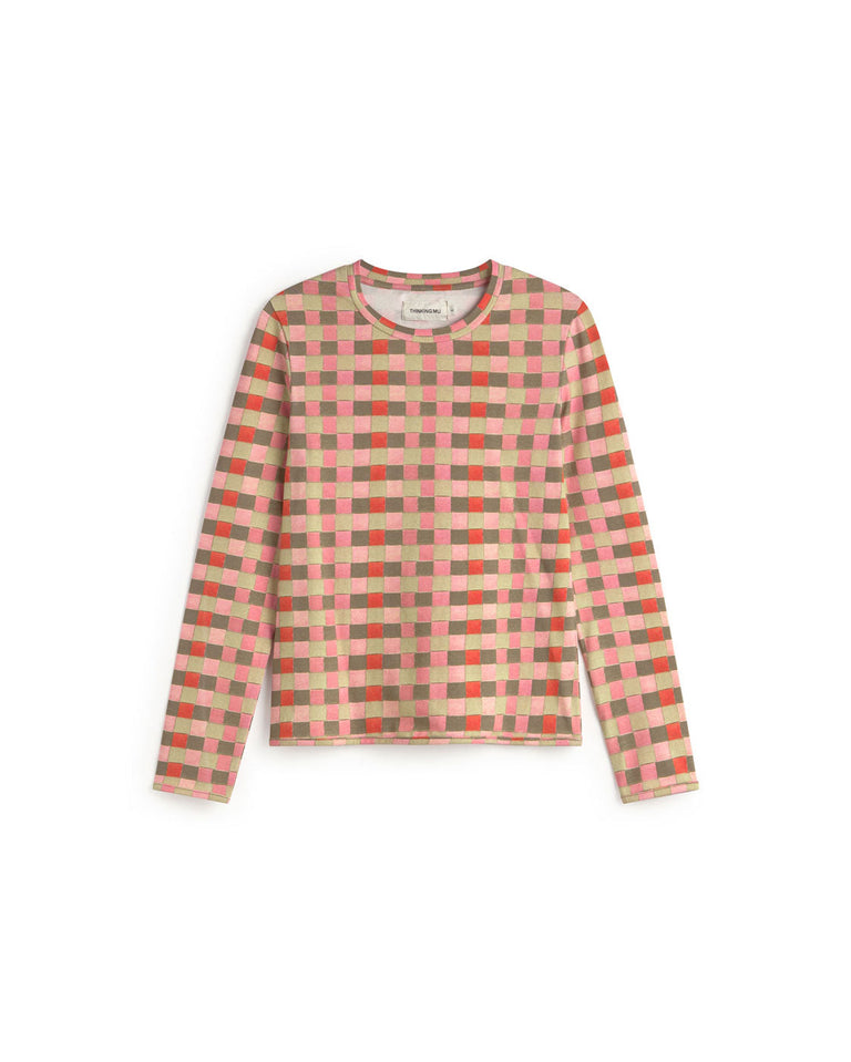 Top cuadros Brisa sostenible silueta - 1