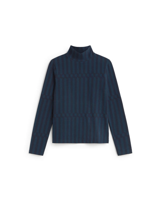 Top rayas azul esque Ellen sostenible silueta - 1