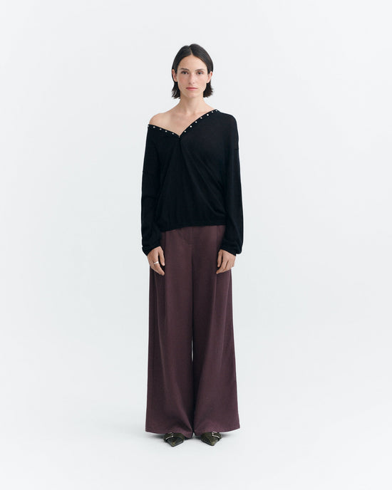 Top oversize punto Nicole sostenible - 1