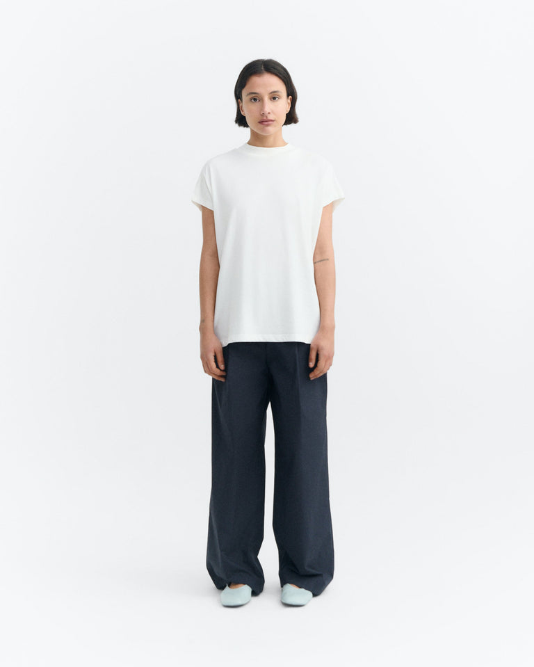 Camiseta básica blanca Volta sostenible - 1