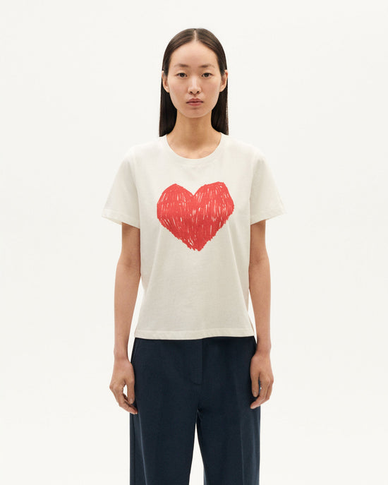 Camiseta blanca heart Ida sostenible-1