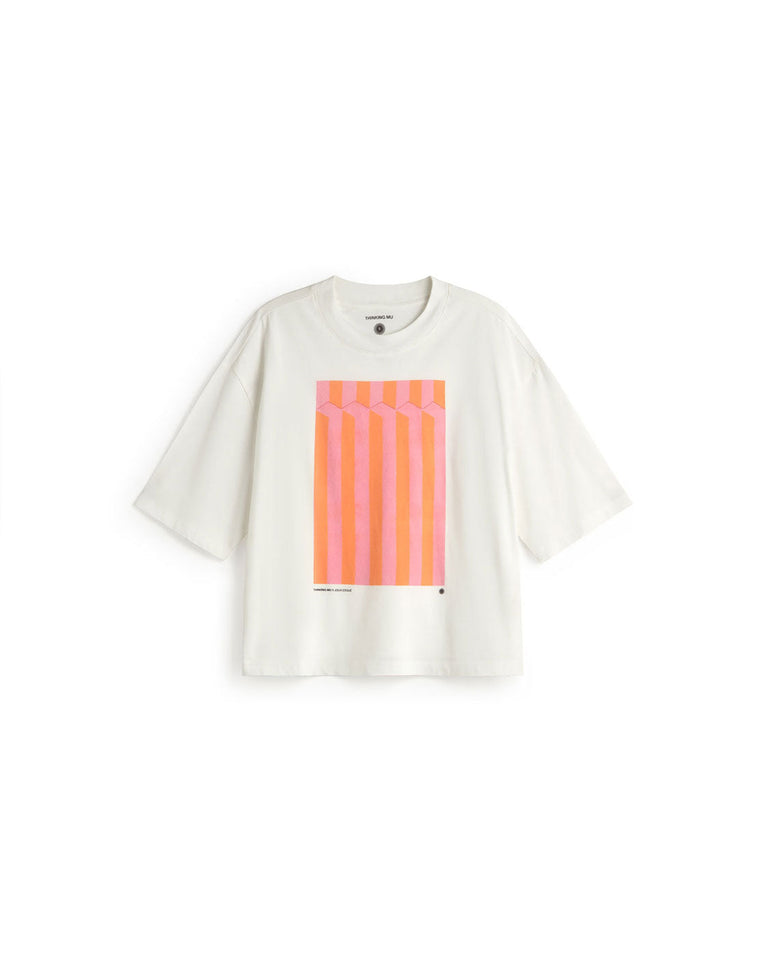 Camiseta oversize esque Lena sostenible silueta - 1