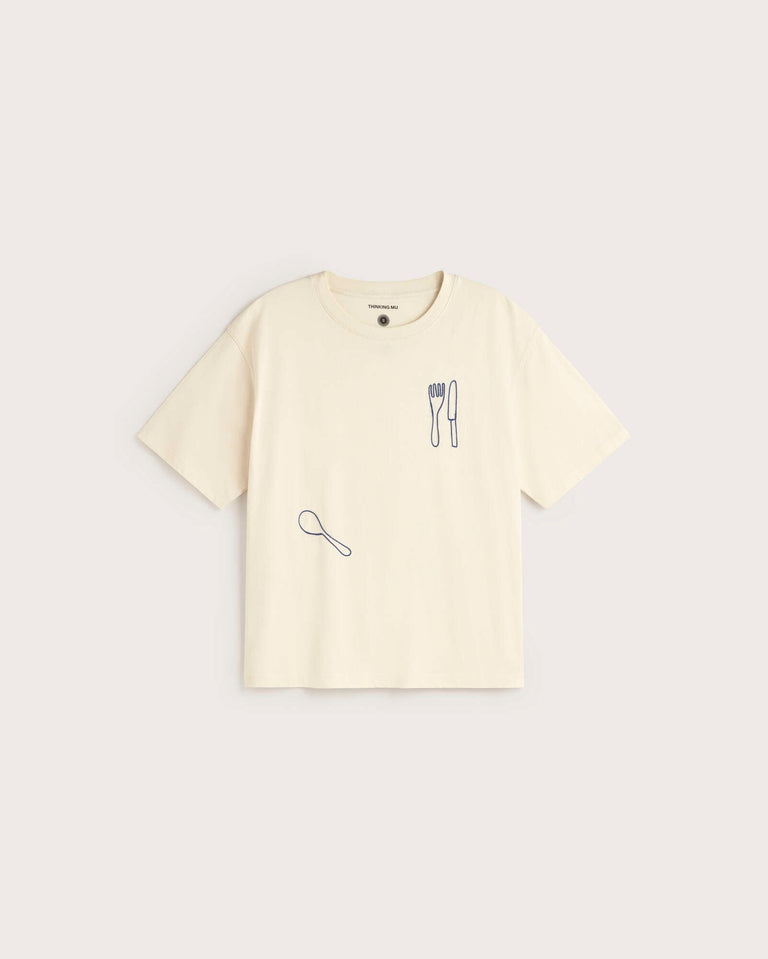 Camiseta bordado a mano coberts Lucia sostenible silueta - 1