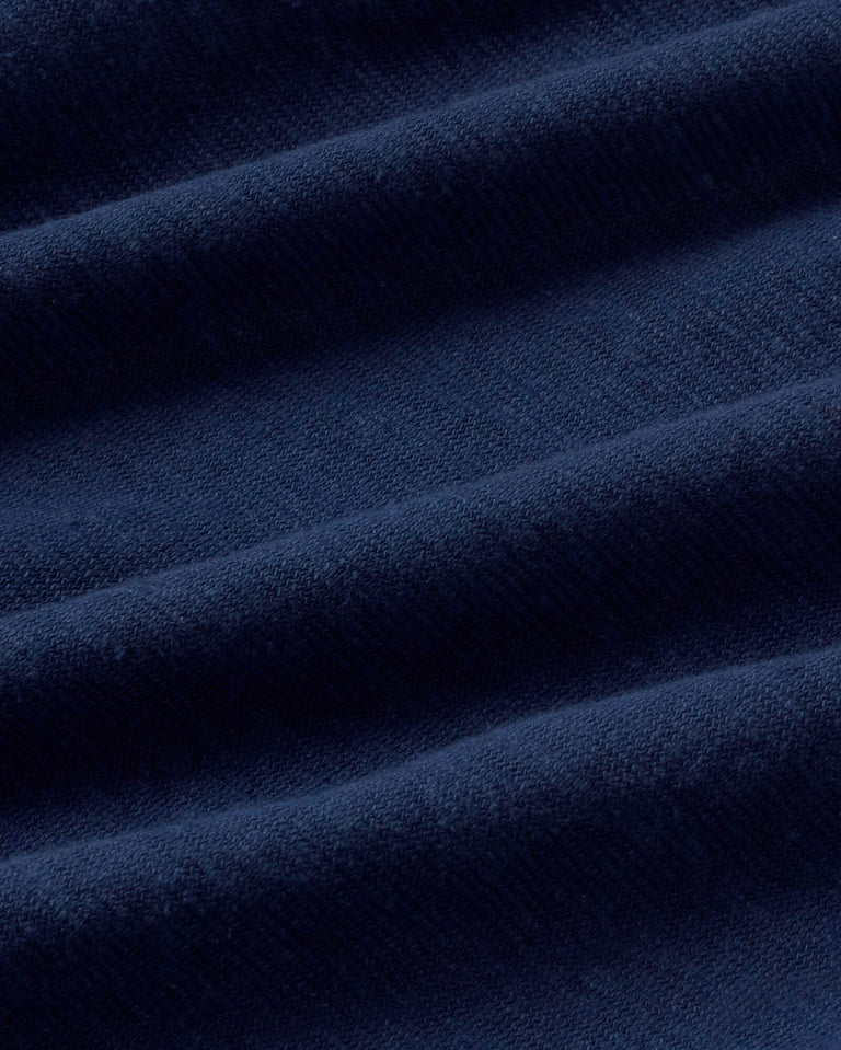 Camiseta oversize navy hemp Lena sostenible silueta - 2