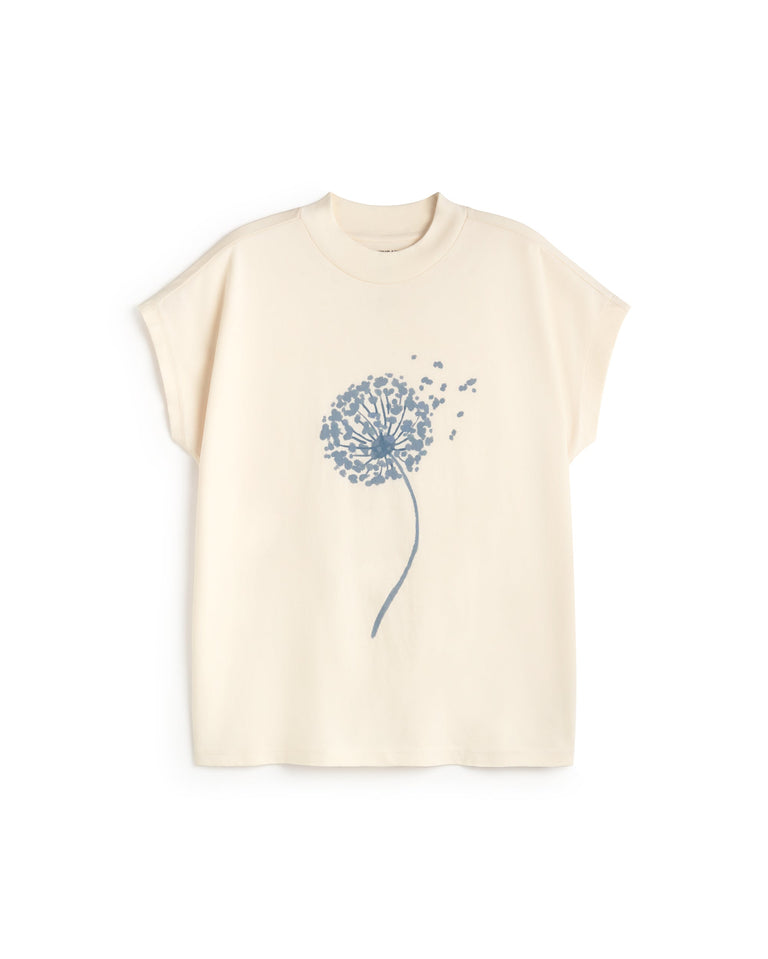 Camiseta cruda dandelion Volta sostenible silueta - 1
