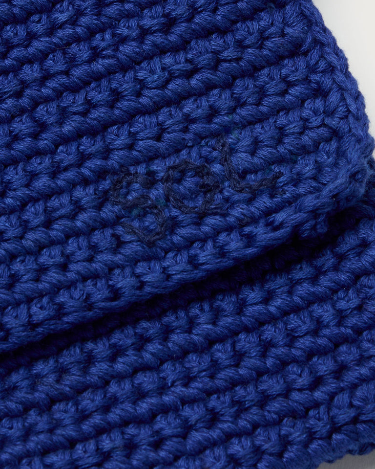 Bolso azul solsol Bibi sostenible - silueta 1