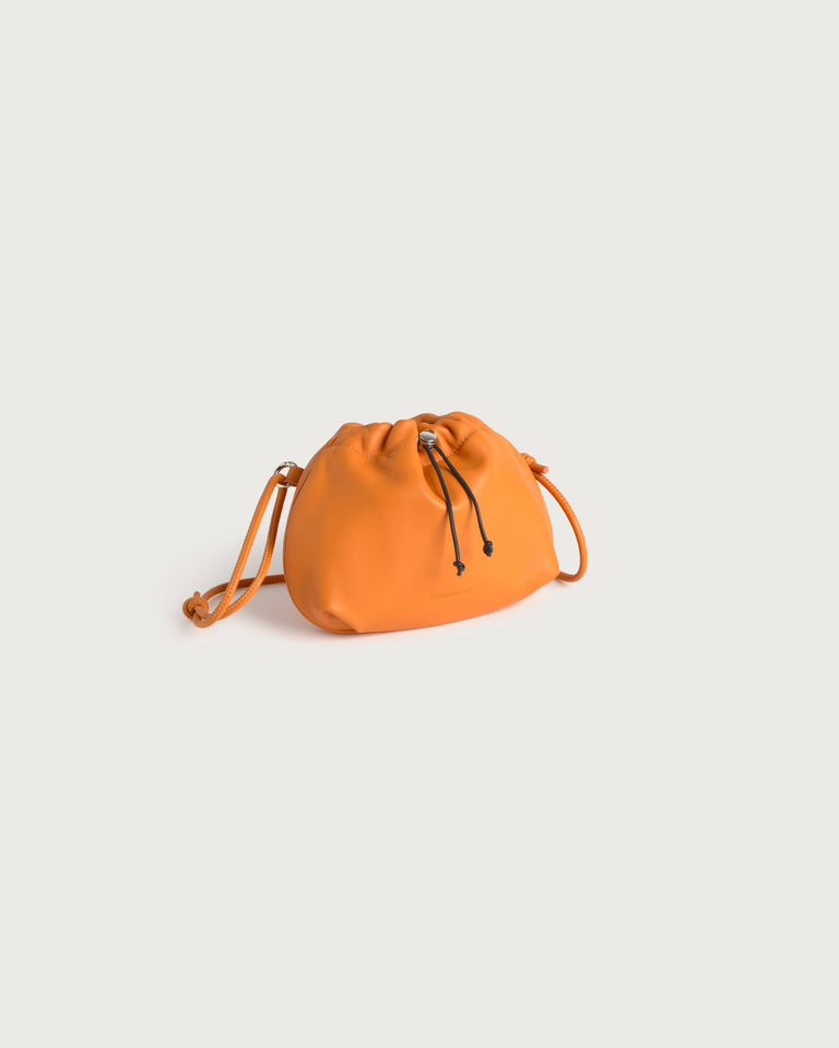 Bolso magnesera naranja piel Grip sostenible silueta - 3