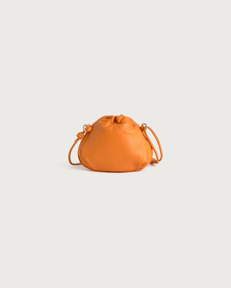 Bolso magnesera naranja piel Grip sostenible silueta - 4