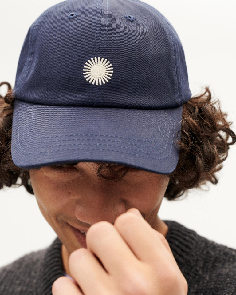 Gorra navy contraste Chris sostenible-4