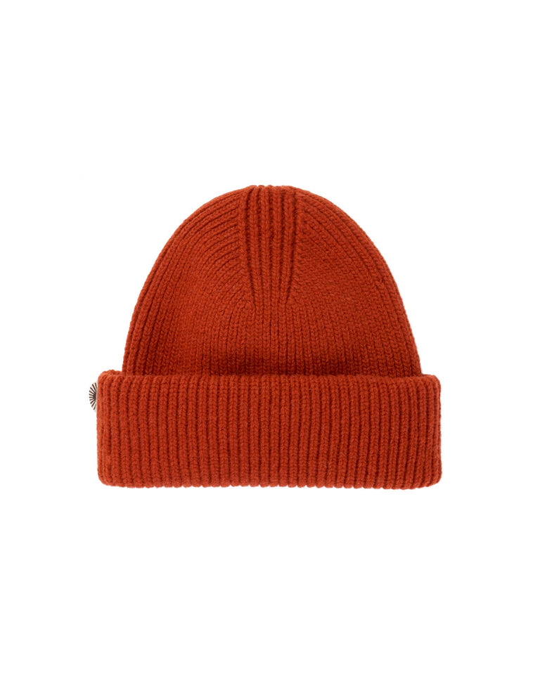 Gorro marrón lana Amor sostenible - silueta 1