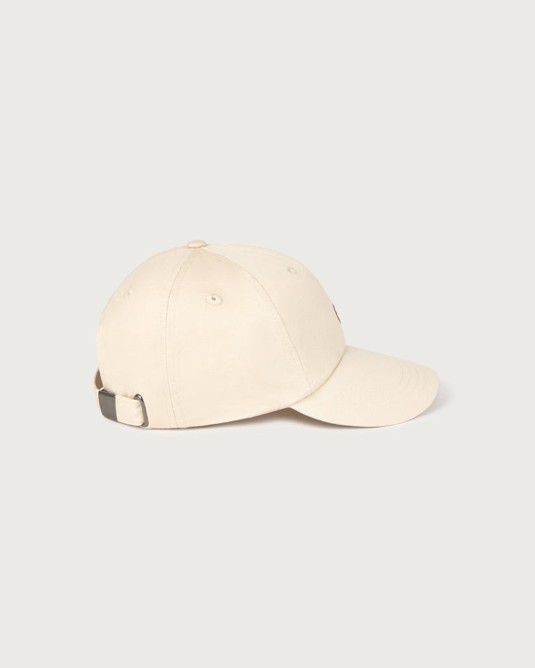 Gorra cruda cutre heart Chris sostenible - silueta 3