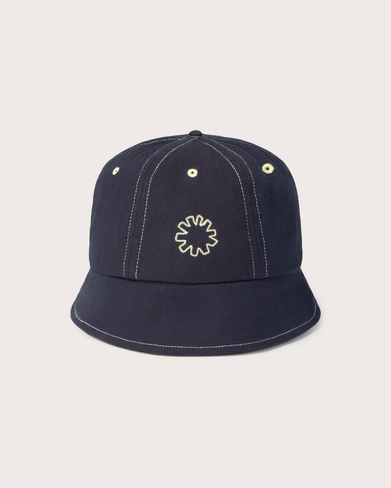 Gorro bucket navy Norfeu sostenible silueta - 1