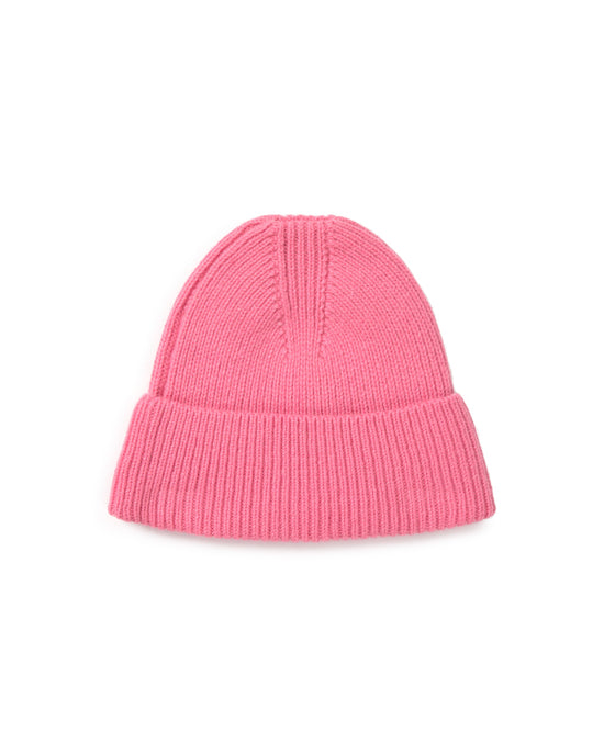 Gorro lana rosa Amor sostenible silueta - 2