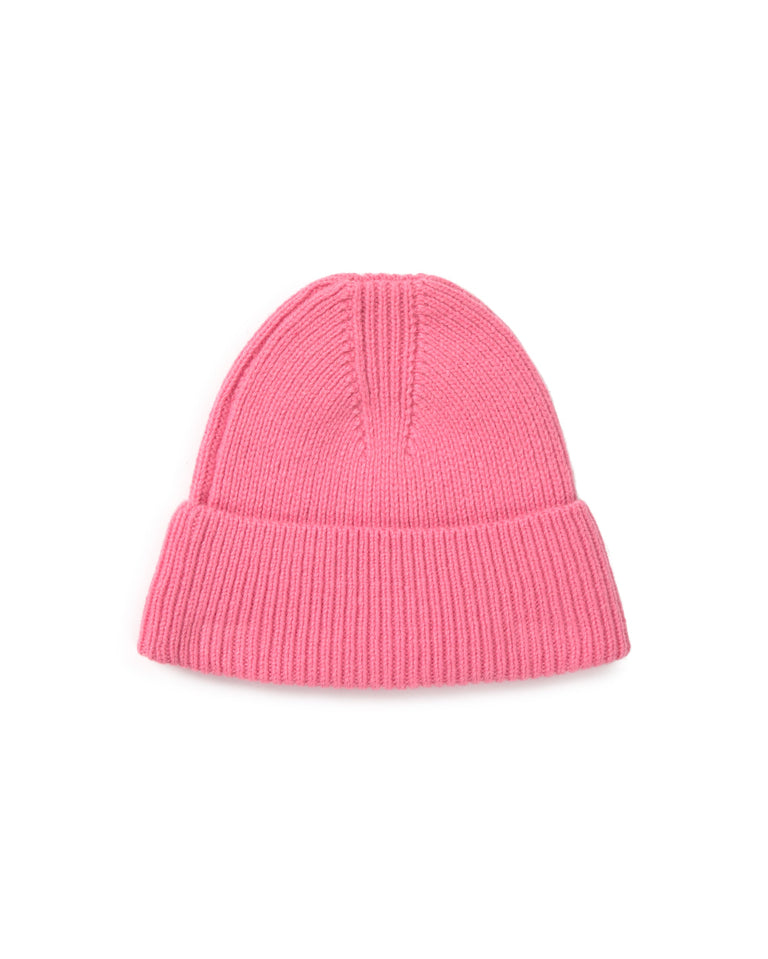 Gorro lana rosa Amor sostenible silueta - 2