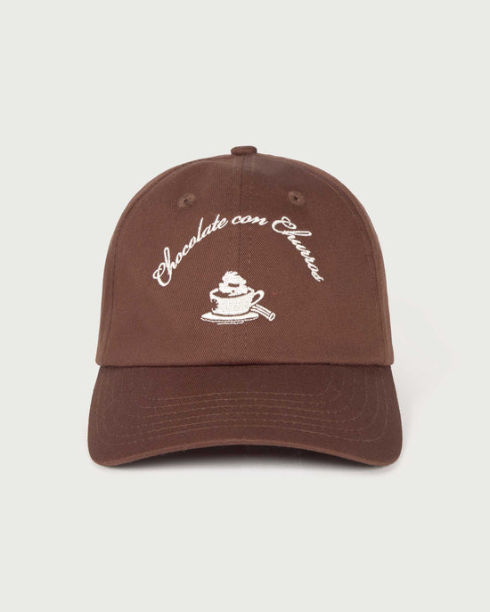 Brown churros cap