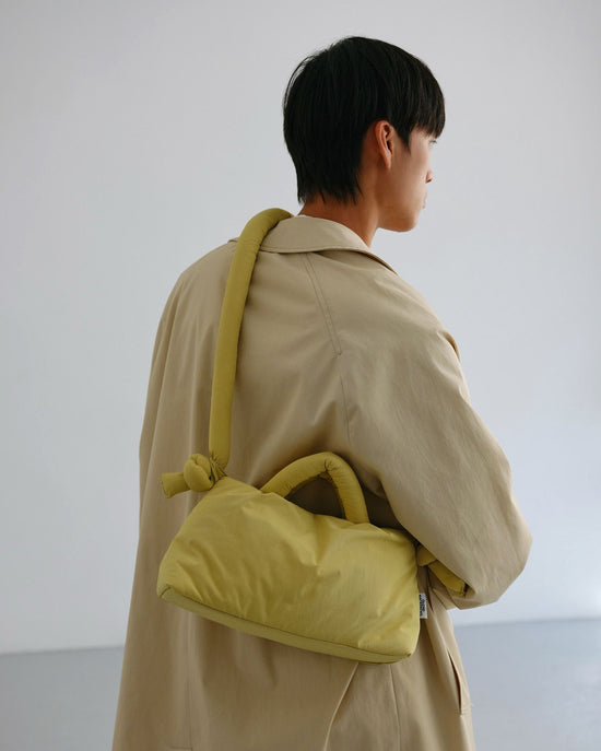 Lime Minions soft bag