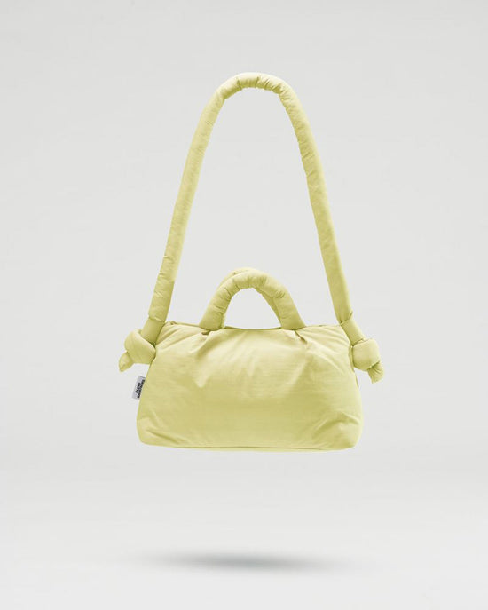 Lime Minions soft bag